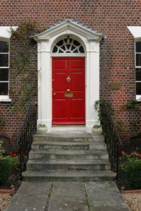 Feng Shui Red Door