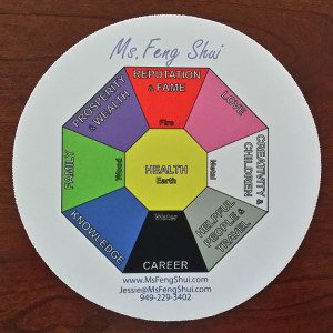 Add harmony and balance to your desk with this handy Bagua mouse pad.  Complete with a description, element and color for each Gua, this mouse pad will help you achieve more health, wealth and luck.